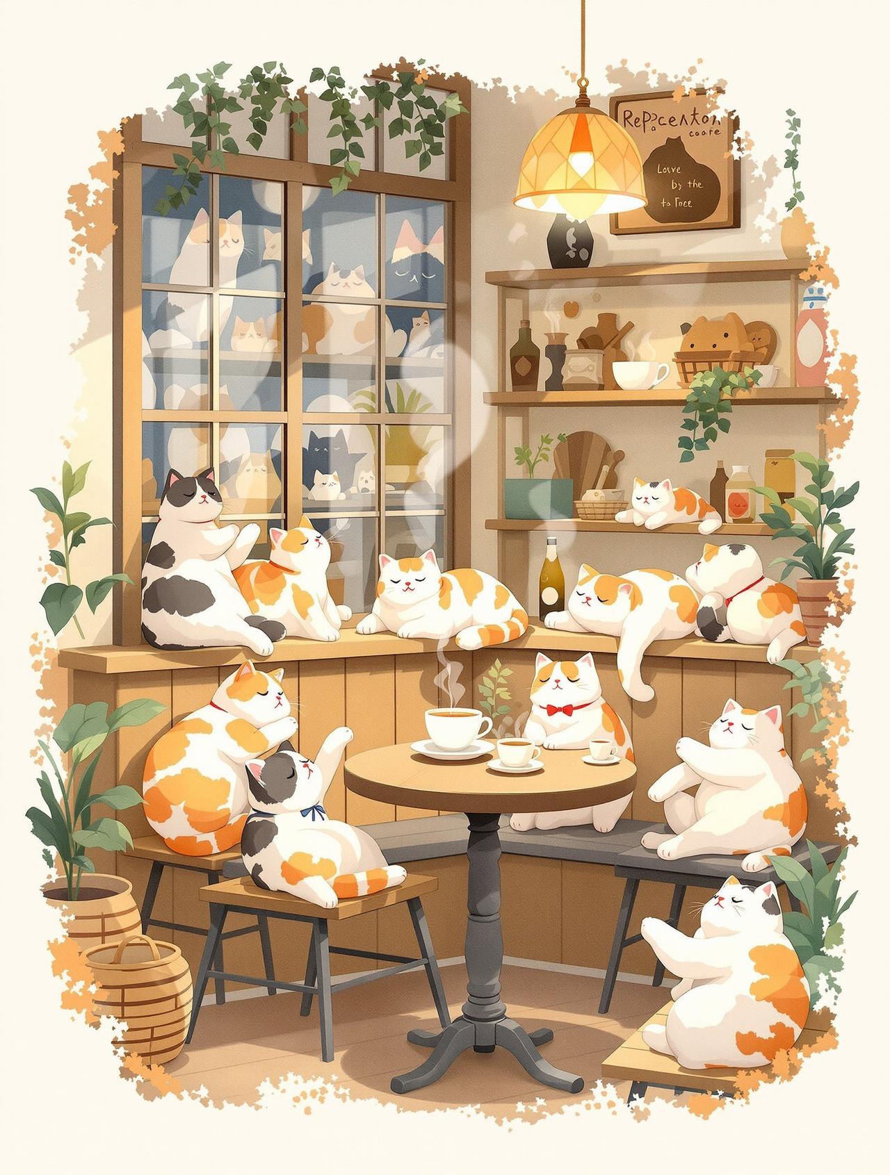 Ai承认短剧 - 猫咖奇缘