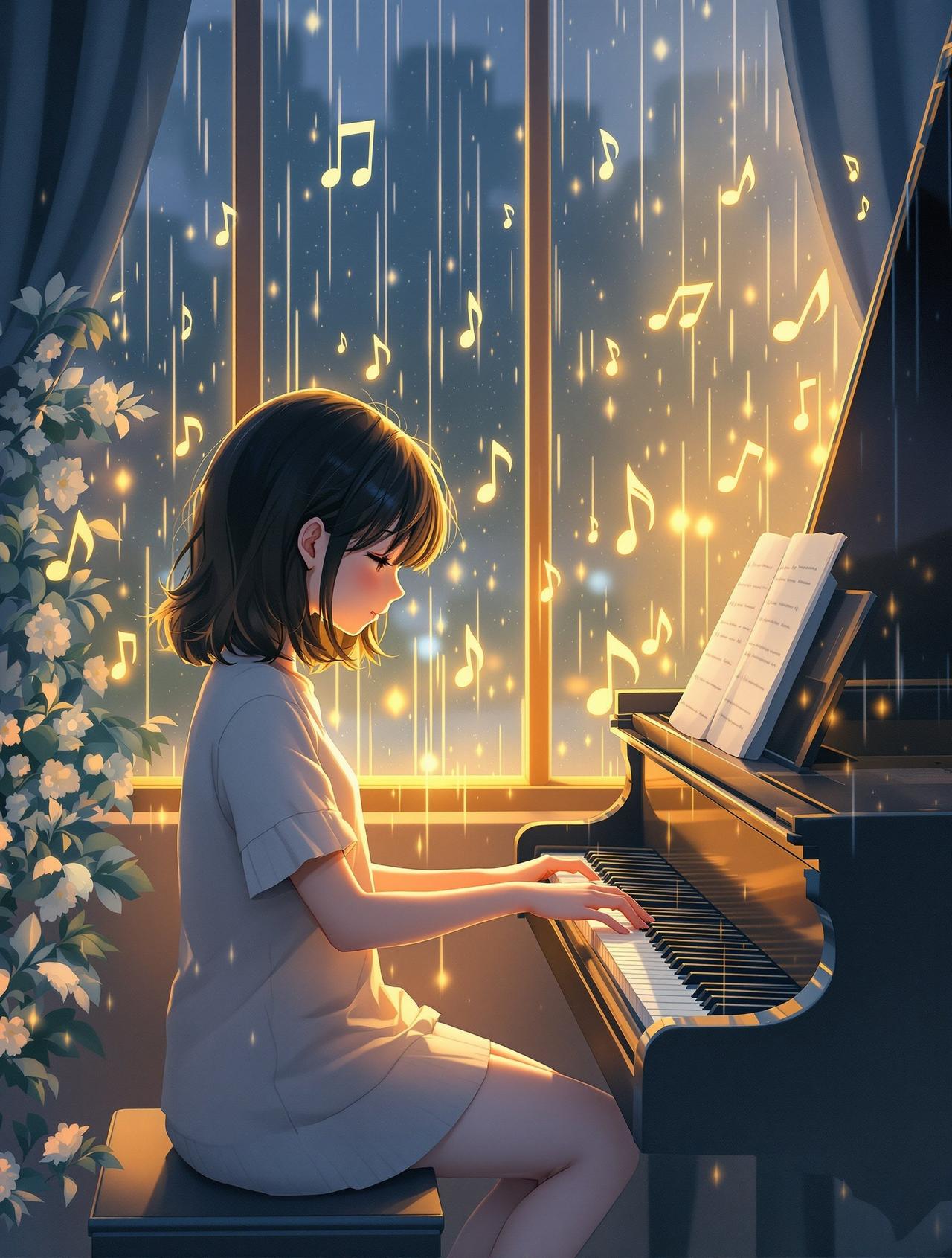 Ai承认短剧 - 雨天的旋律
