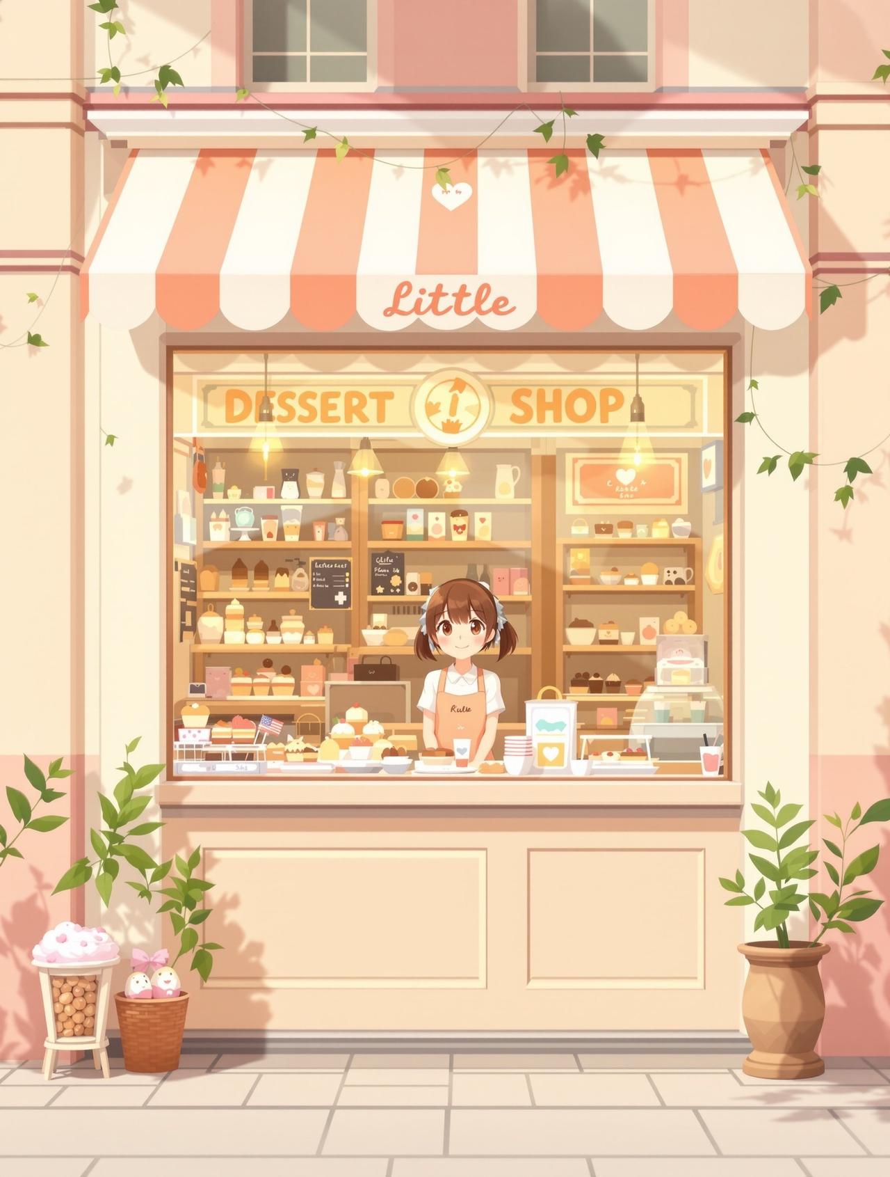 Ai承认短剧 - 甜品店的秘密