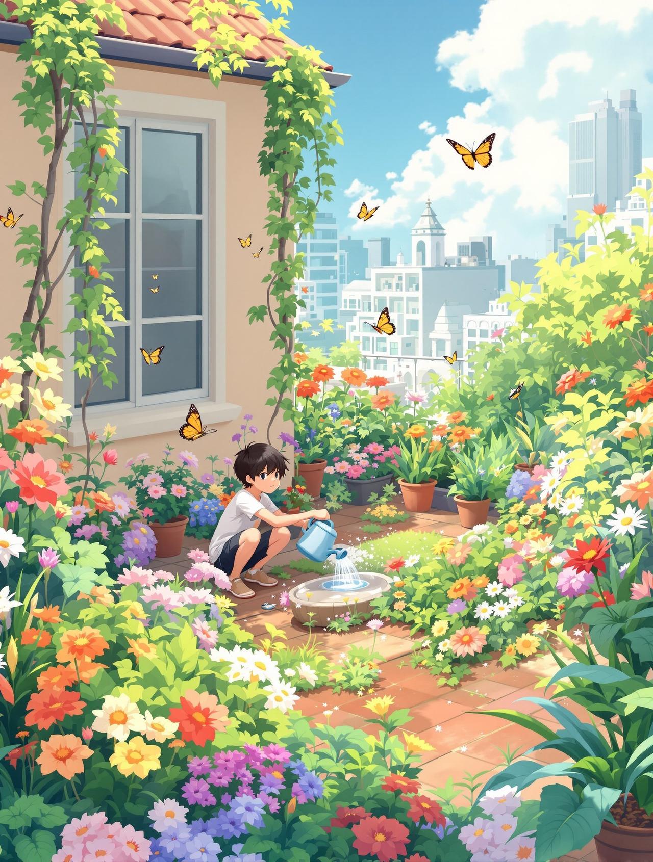 Ai承认短剧 - 口袋里的花园