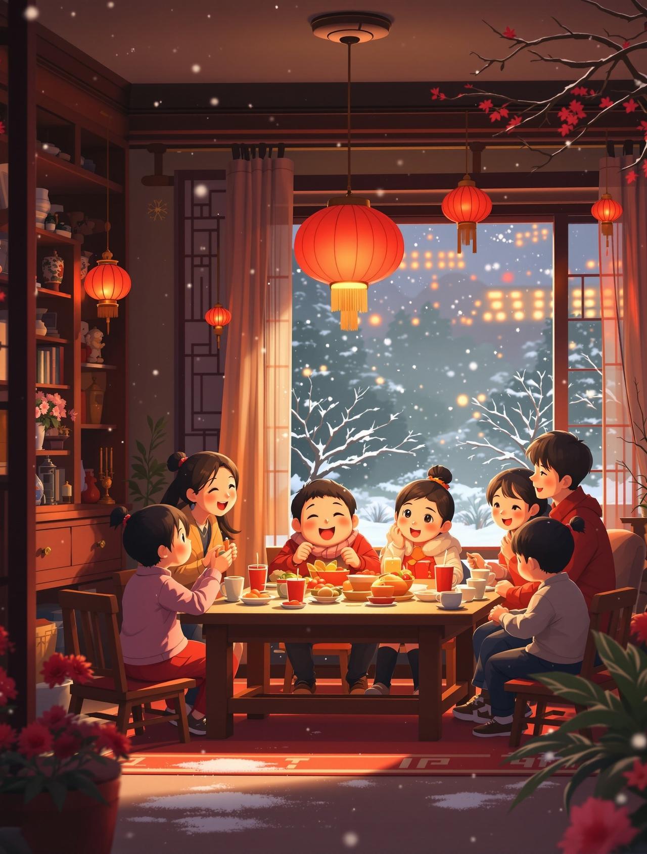 Ai承认短剧 - 过年回家